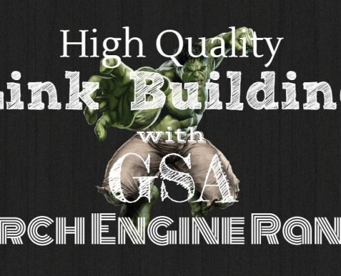 High Quality Link Building With GSA SER - Step By Step Tutorial