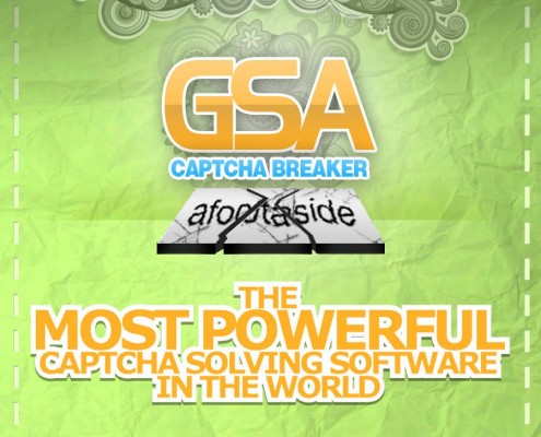 GSA Captcha Breaker 15 Percent Discount - The All-In-One Automatic Captcha Solving Tool